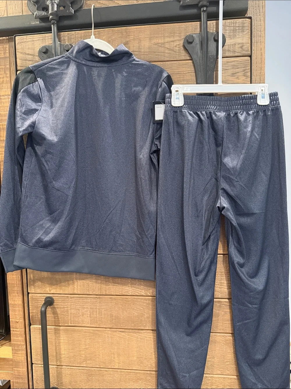 Nike Kids Navy Blue Zip Track Jacket & Jogger Pants